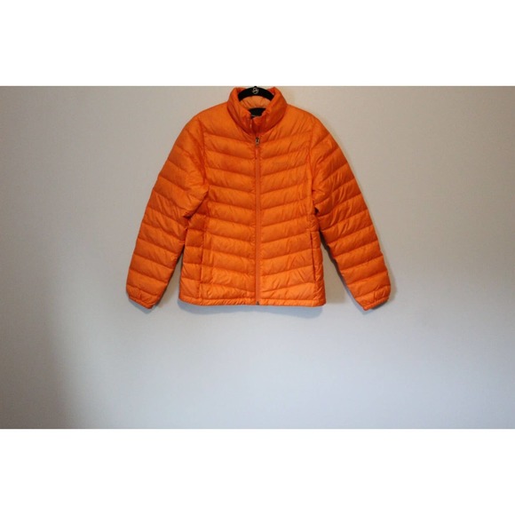 Marmot Jena Jacket Down Light 700 Fill Puffer Coat Orange Women's Medium H14327 - Picture 10 of 12
